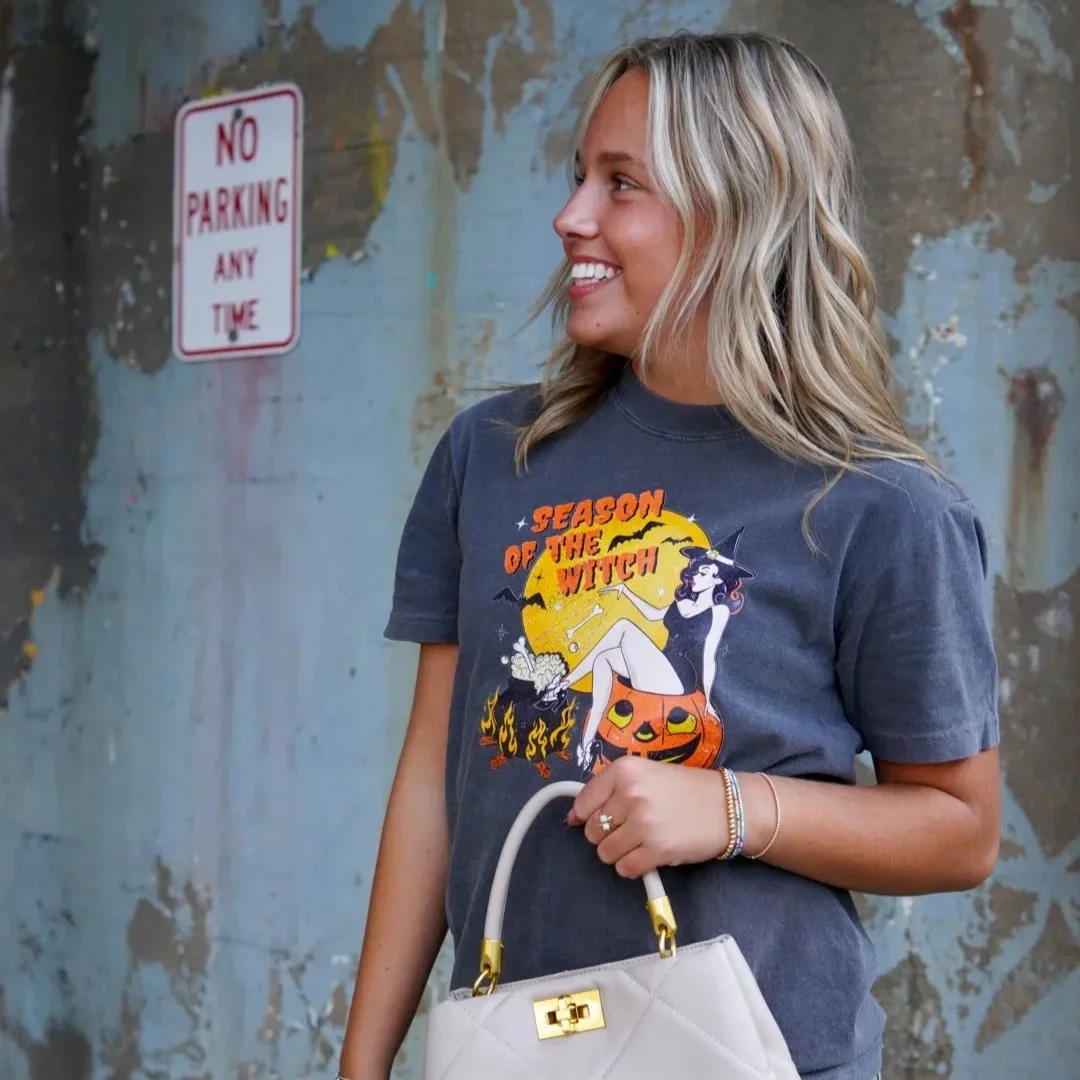 Season of the Witch Vintage Halloween Tee