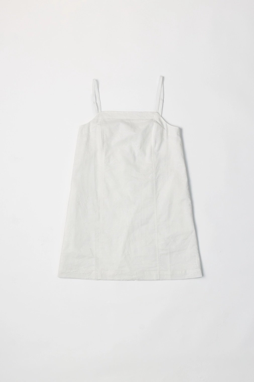 The Leighton Dress White Embroidered