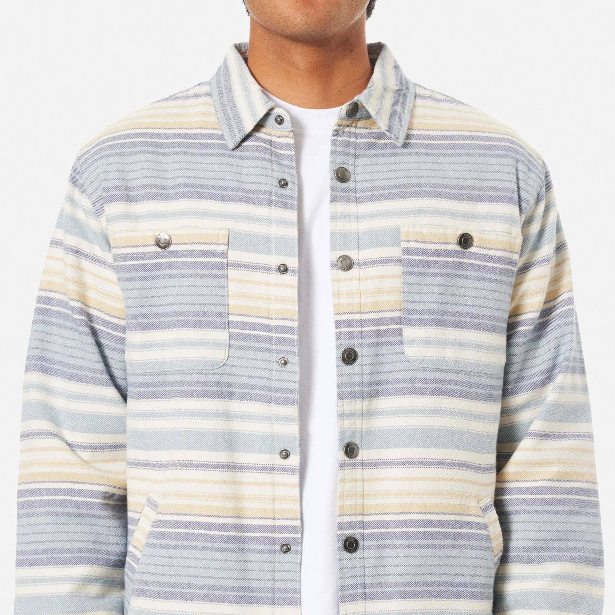 Katin Harold Stripe Jacket Air Force Blue