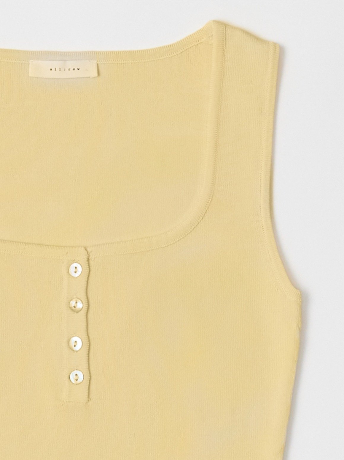 The Kerrigan Knit Tank Yellow