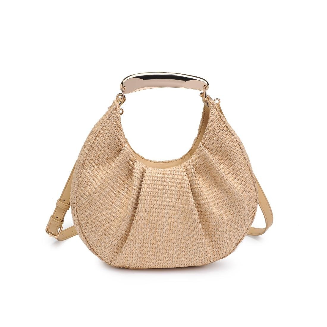 Delilah Stud Crossbody Natural
