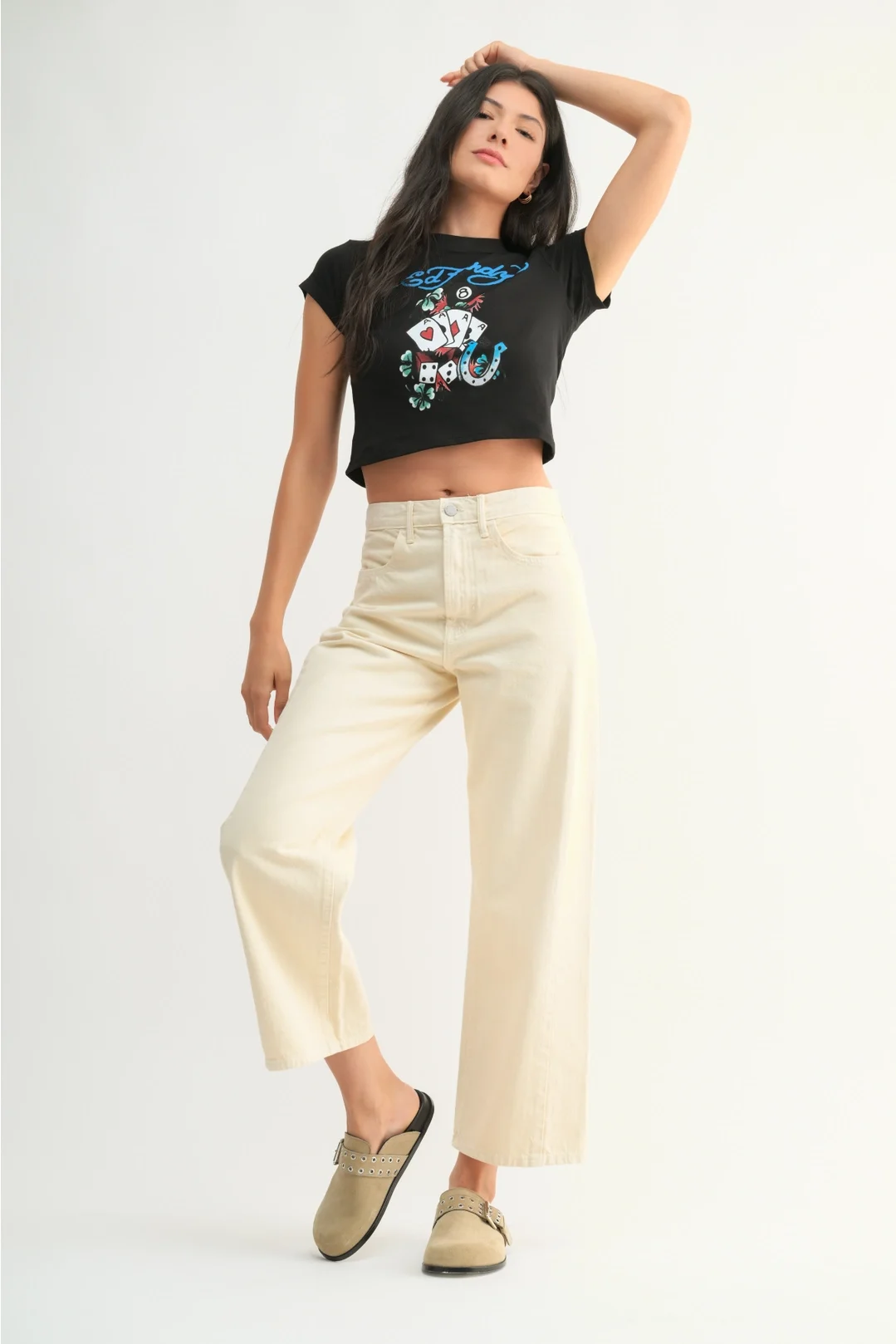 Barrel Jean Twist Cloud