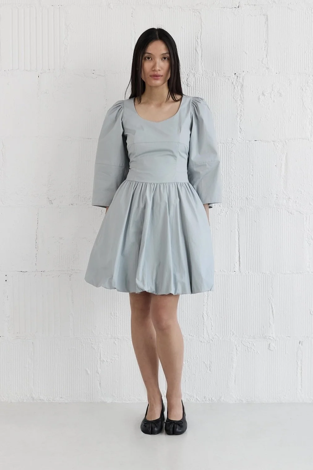 The Amelie Bubble Dress Light Blue Byron & Barclay The Amelie Bubble Dress Light Blue Byron & Barclay