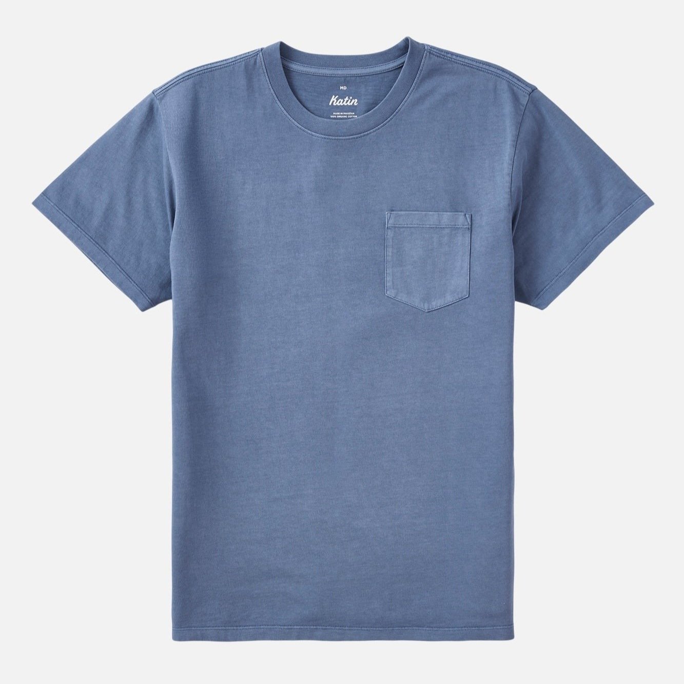 Katin Base Tee Blue Pigment Dye