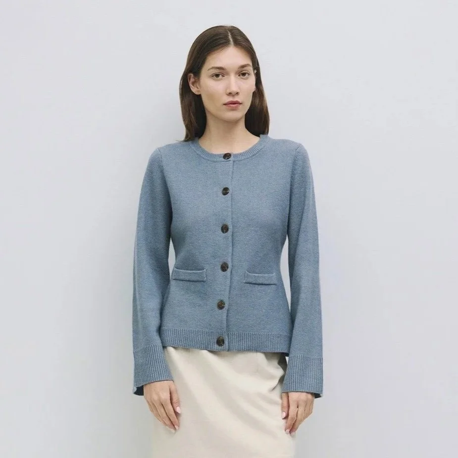 The Tyler Cardigan Cornflower