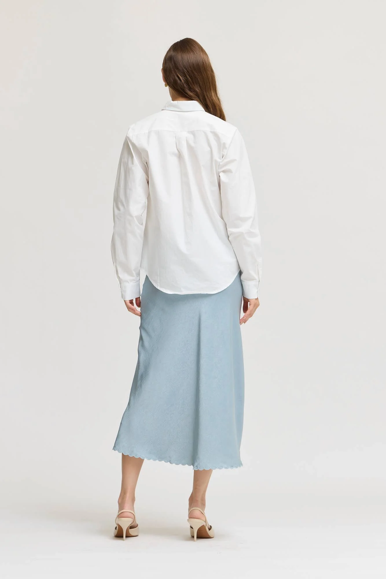 Classic Poplin Button Down White