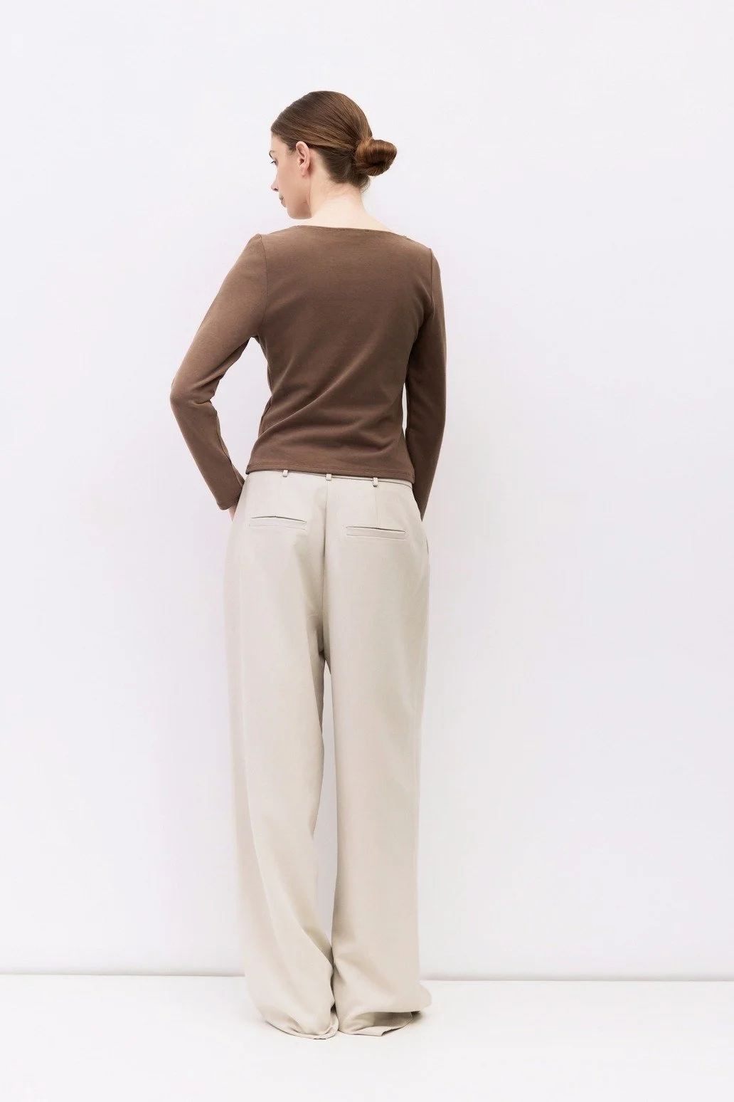 The Martina Top Brown