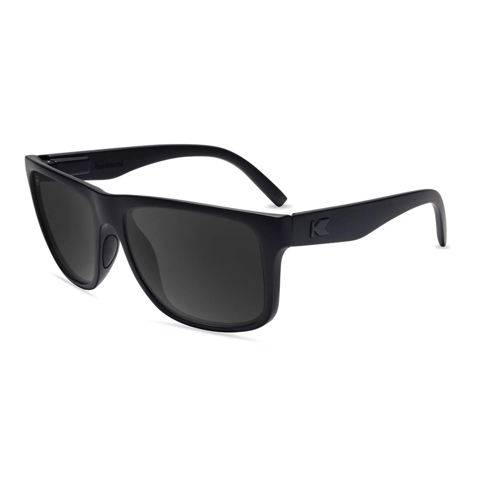 Knockaround Torrey Pines Sport Black on Black/Smoke