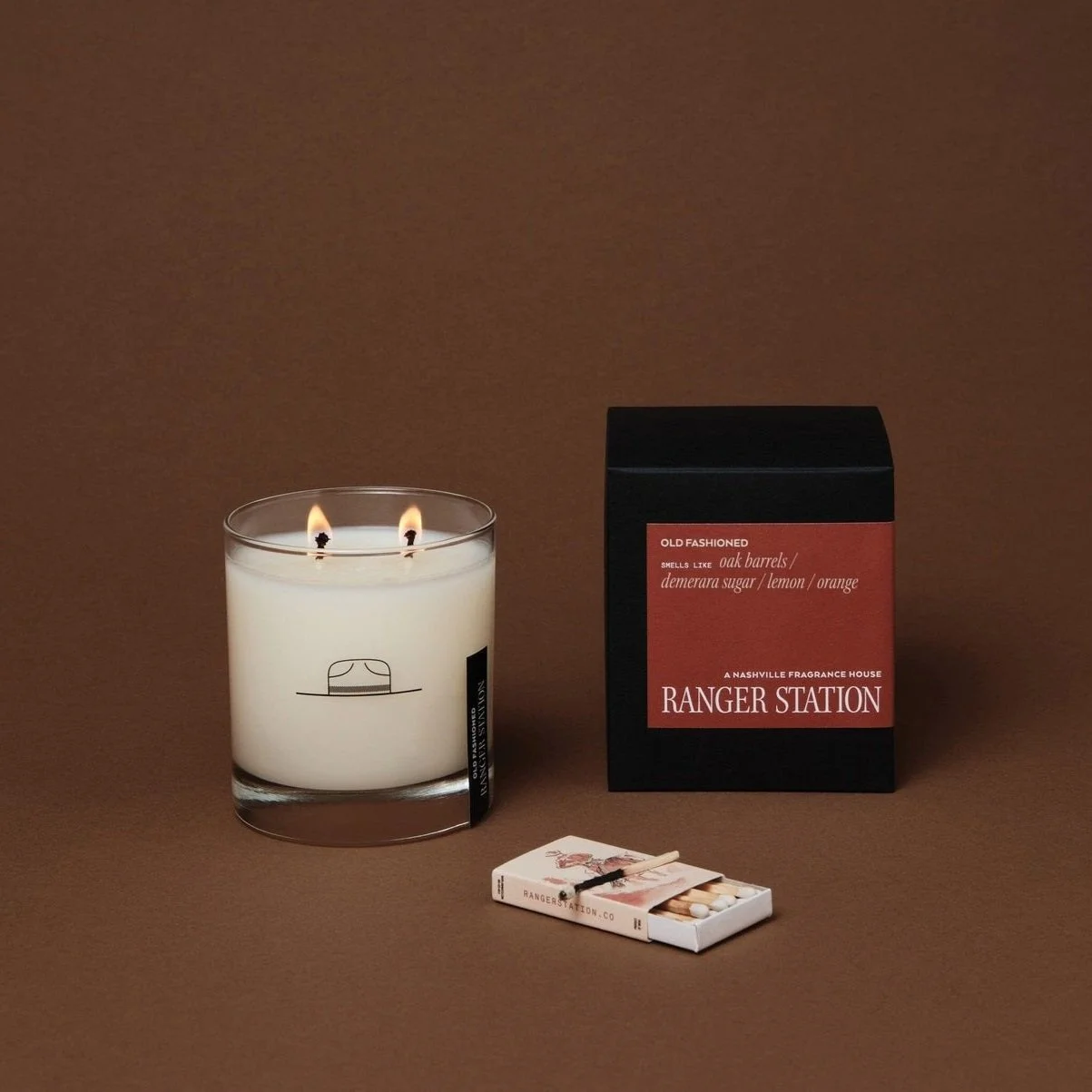 Ranger Station Old Fashioned Candle