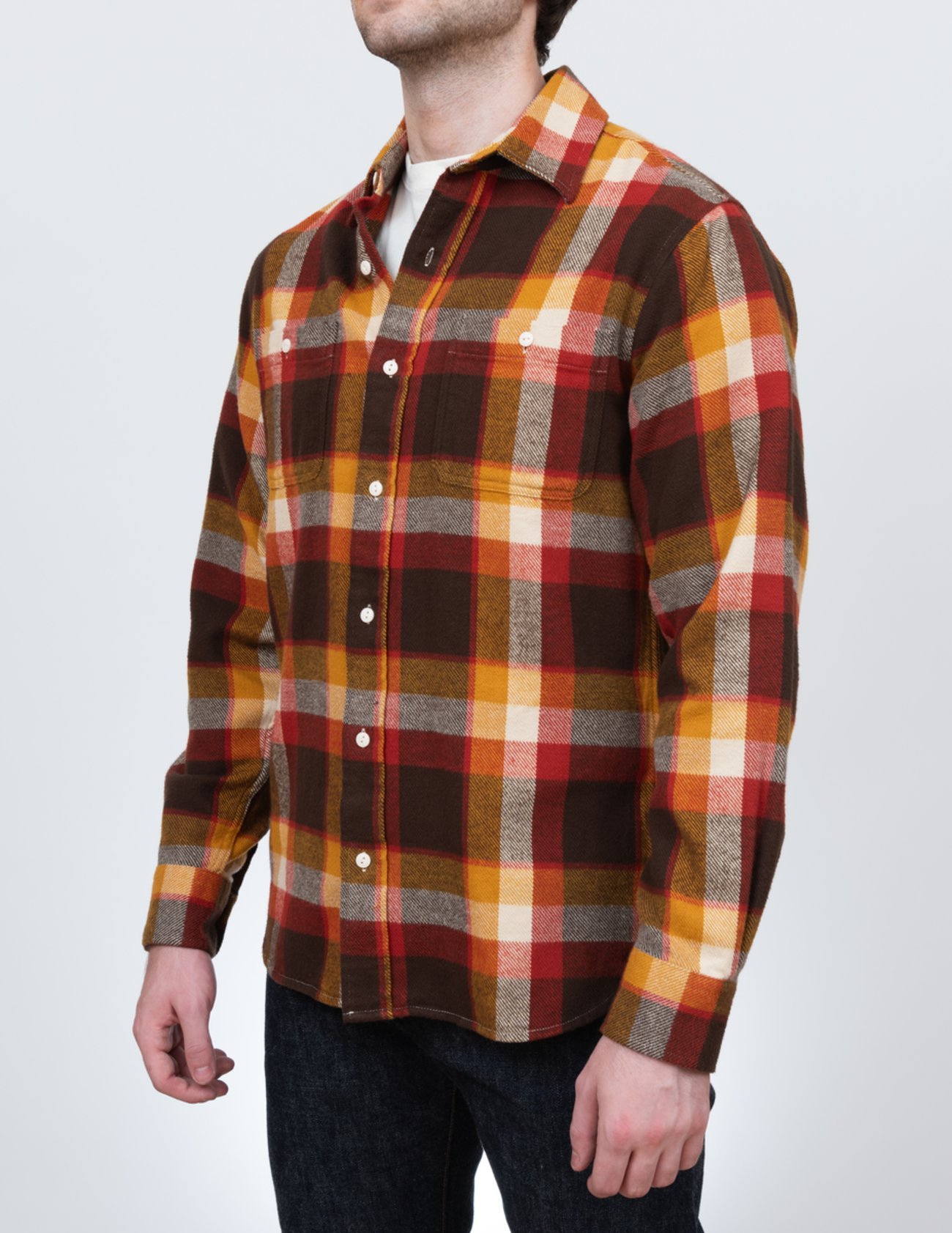 Schott Plaid Cotton Flannel Autumn
