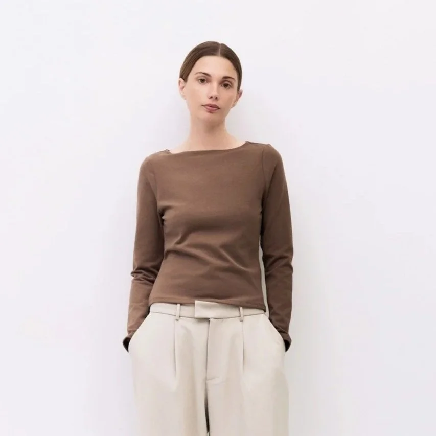 The Martina Top Brown