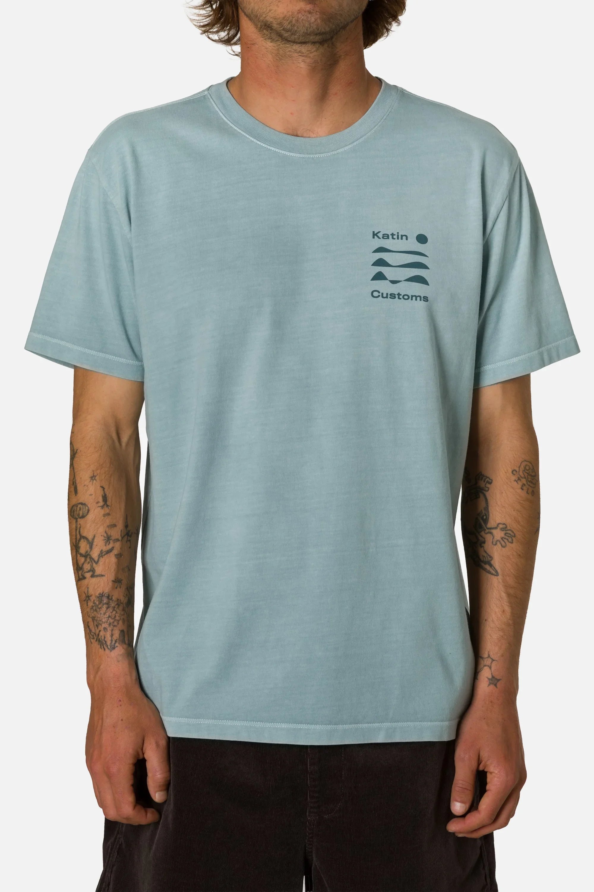Katin Frequency Tee Air Force Blue