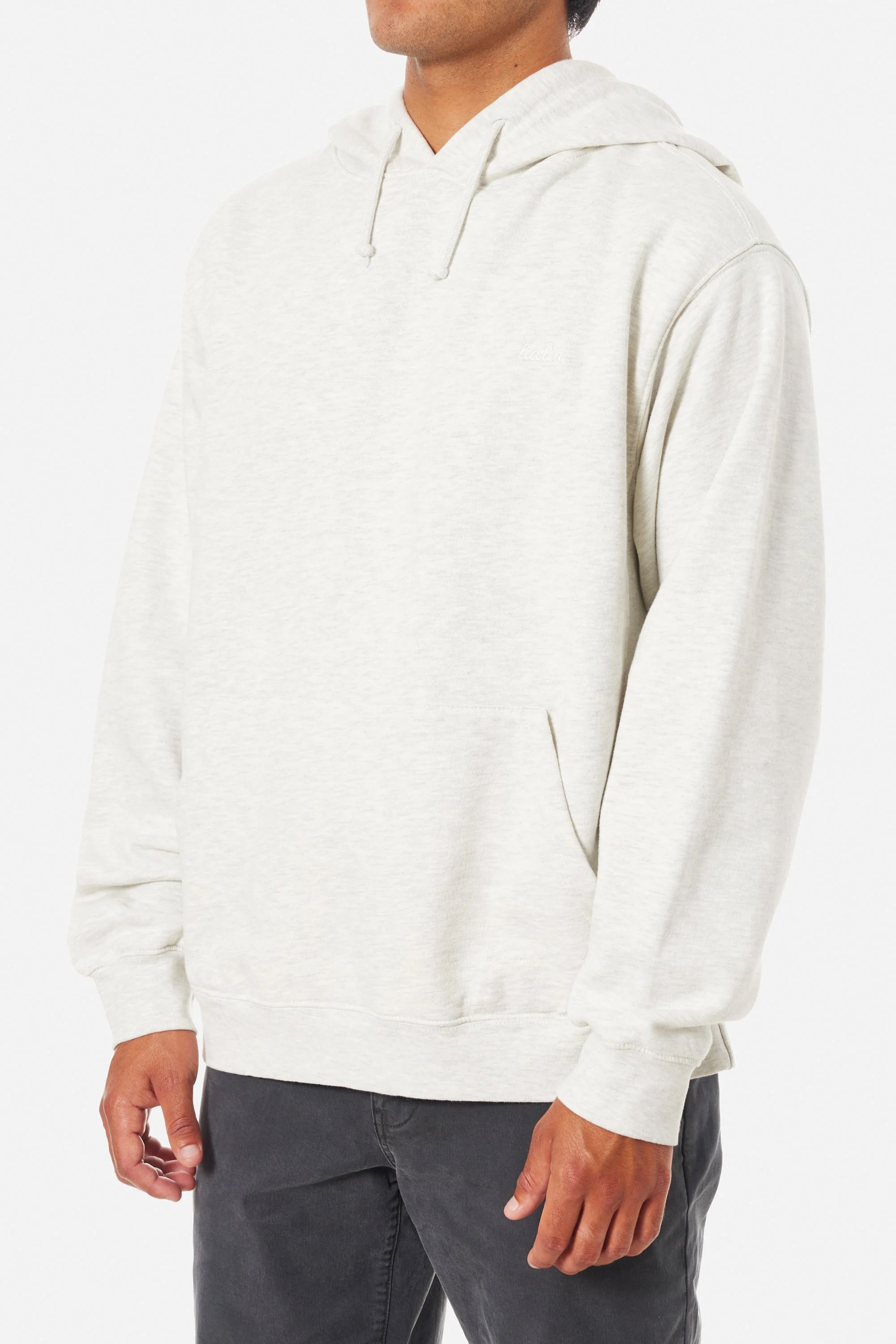 Katin Embroidered Hoodie Heather Gray