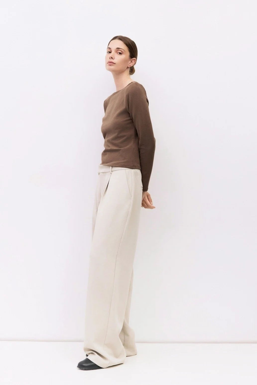 The Martina Top Brown