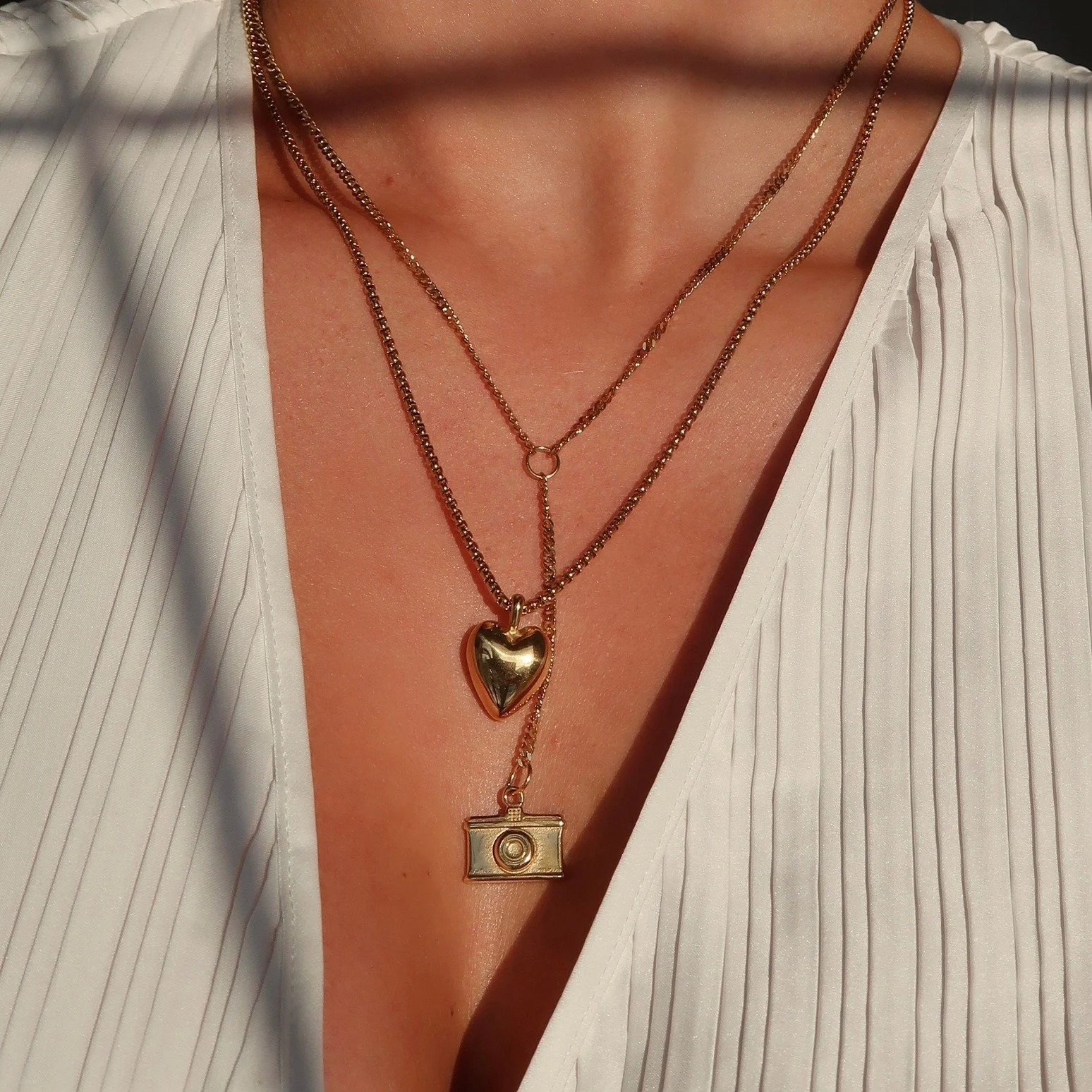 Mon Amour Necklace Gold