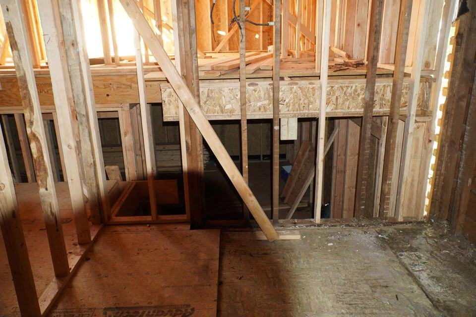 Looking to the north from NE Bedroom on main level.&nbsp;