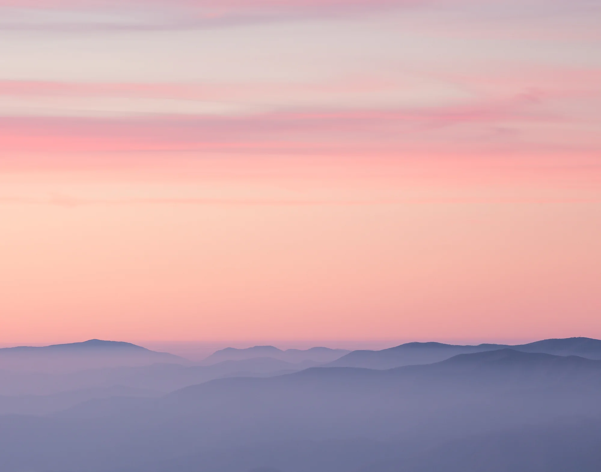 20. view from Clingmans Dome, Great Smoky Mountains National Park, Tennessee