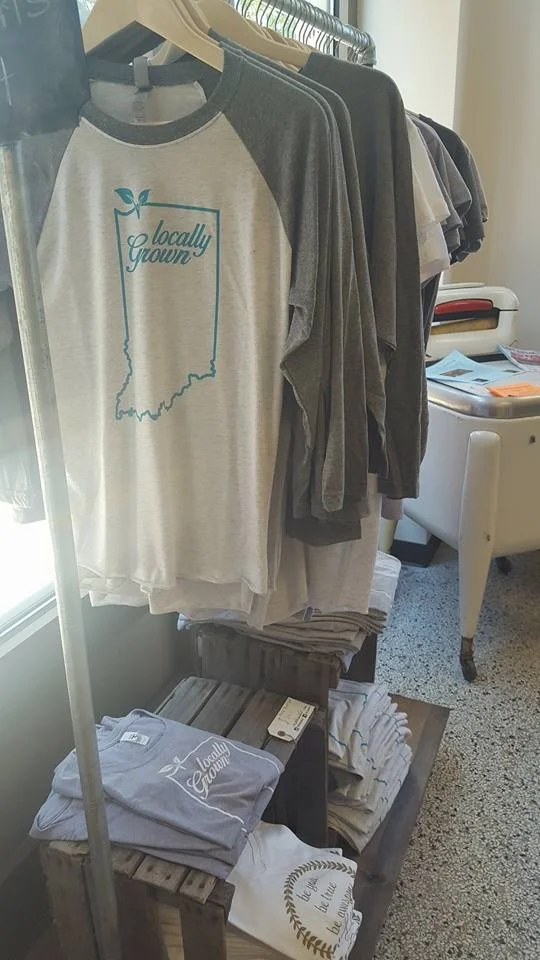 I also LOVE these 'locally grown' shirts, especially the raglan style. They are SO comfy. You can get these in men's, women's and children's sizes!