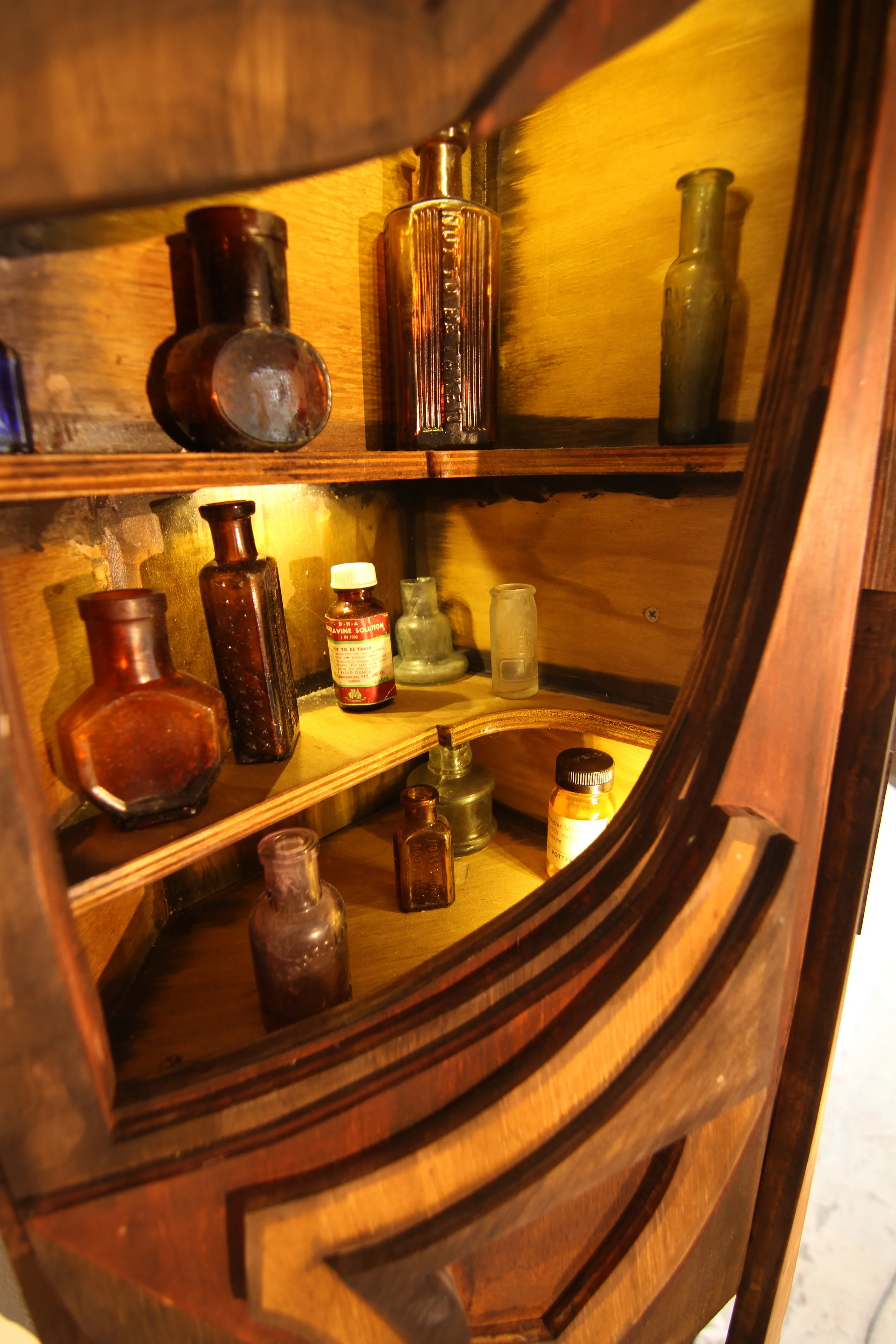 'He who is ailed by that which cures him'