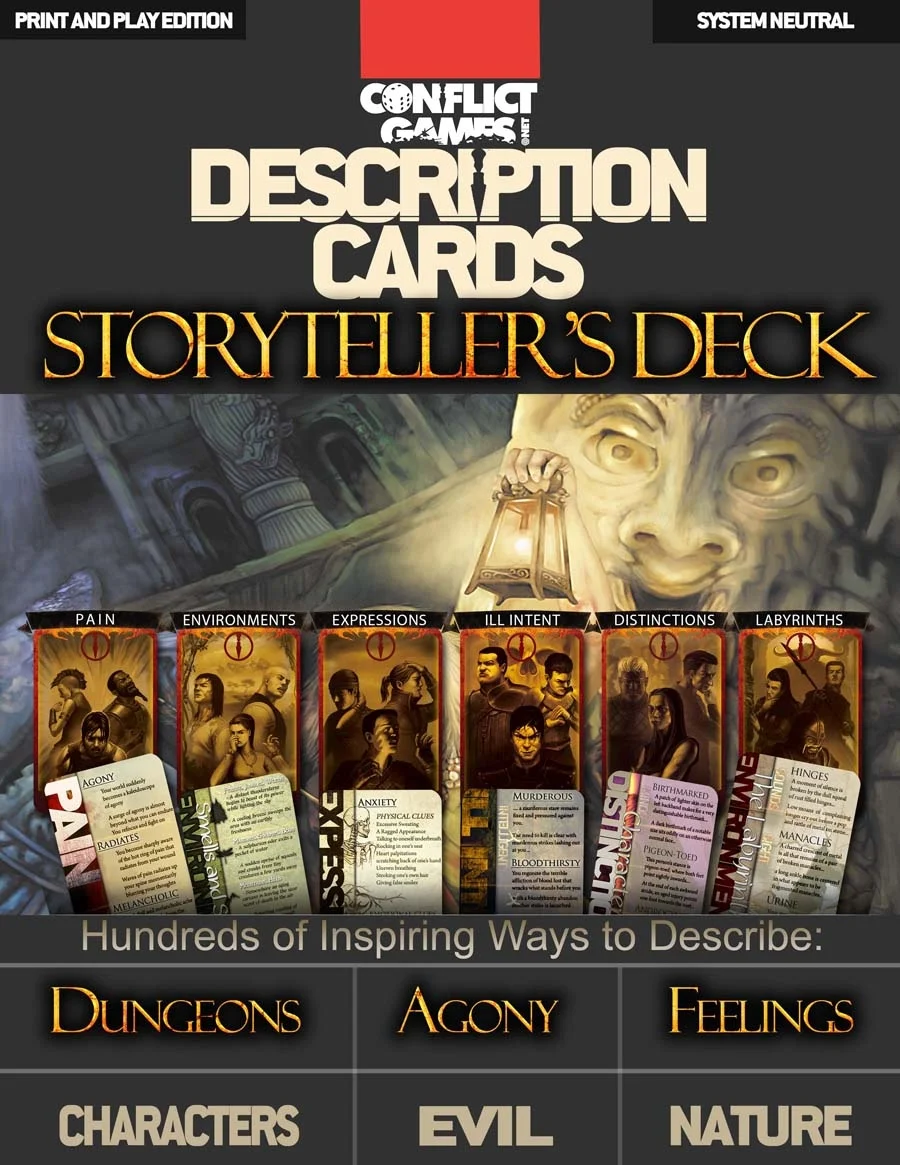 Description Cards: Storytellers Deck (PDF)