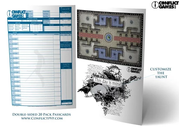 Passcards |HIDDEN MOVEMENT SYSTEM for Conflict PVP  Pathfinder edition| Free