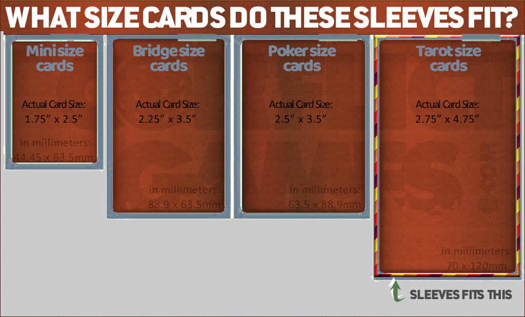 Card Sleeves — Games