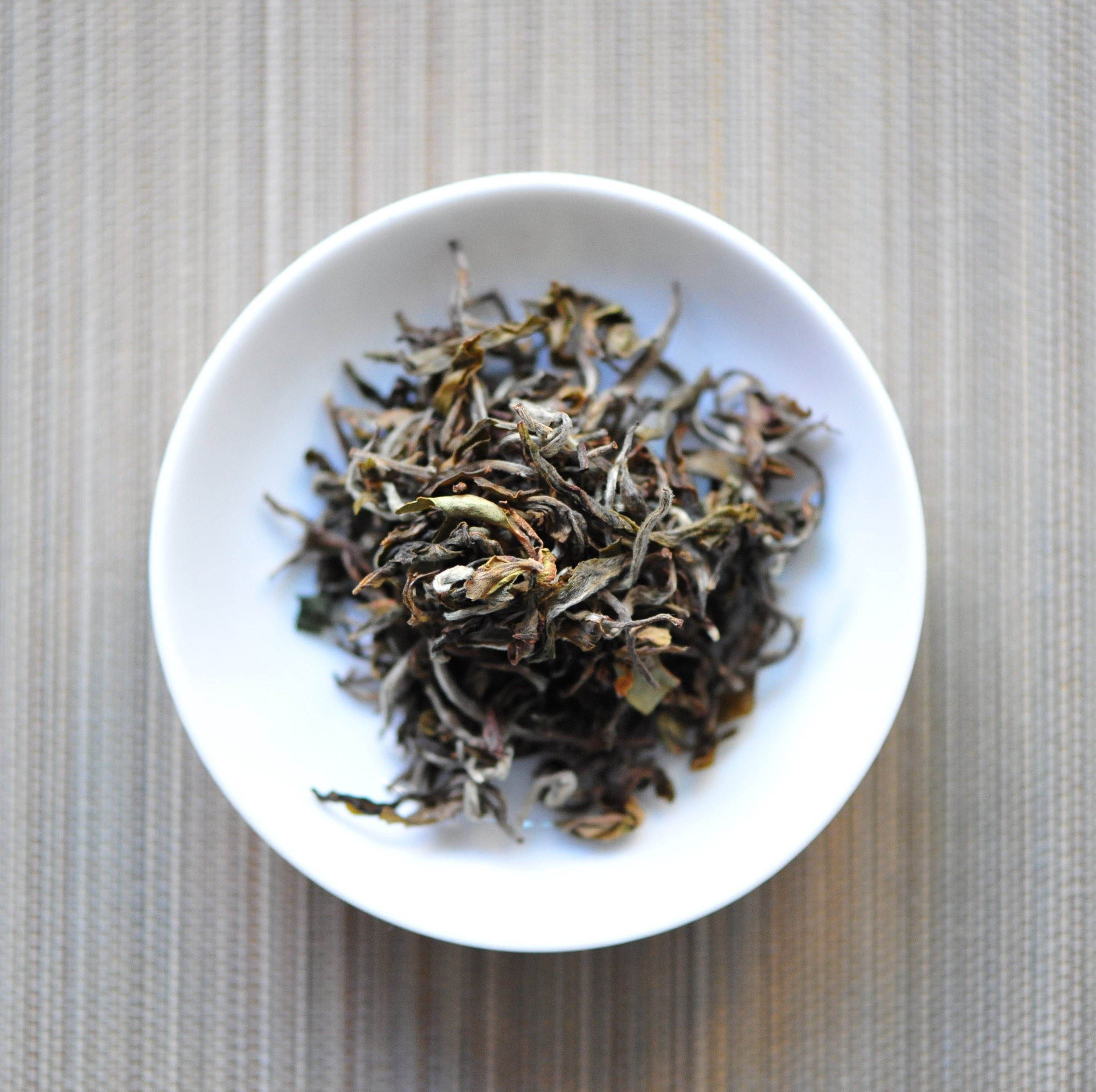 Tea leaves of Tara's Offering.