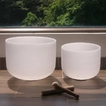 Sound Healing with Quartz Crystal Singing Bowls