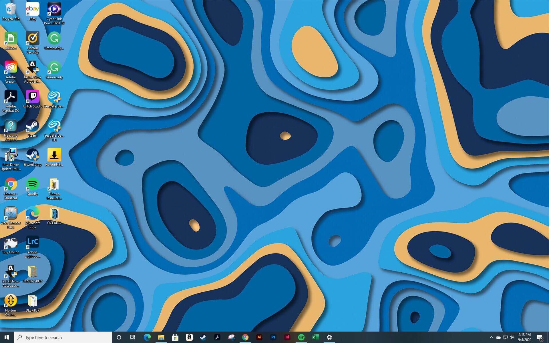 Oceano Digital Wallpaper