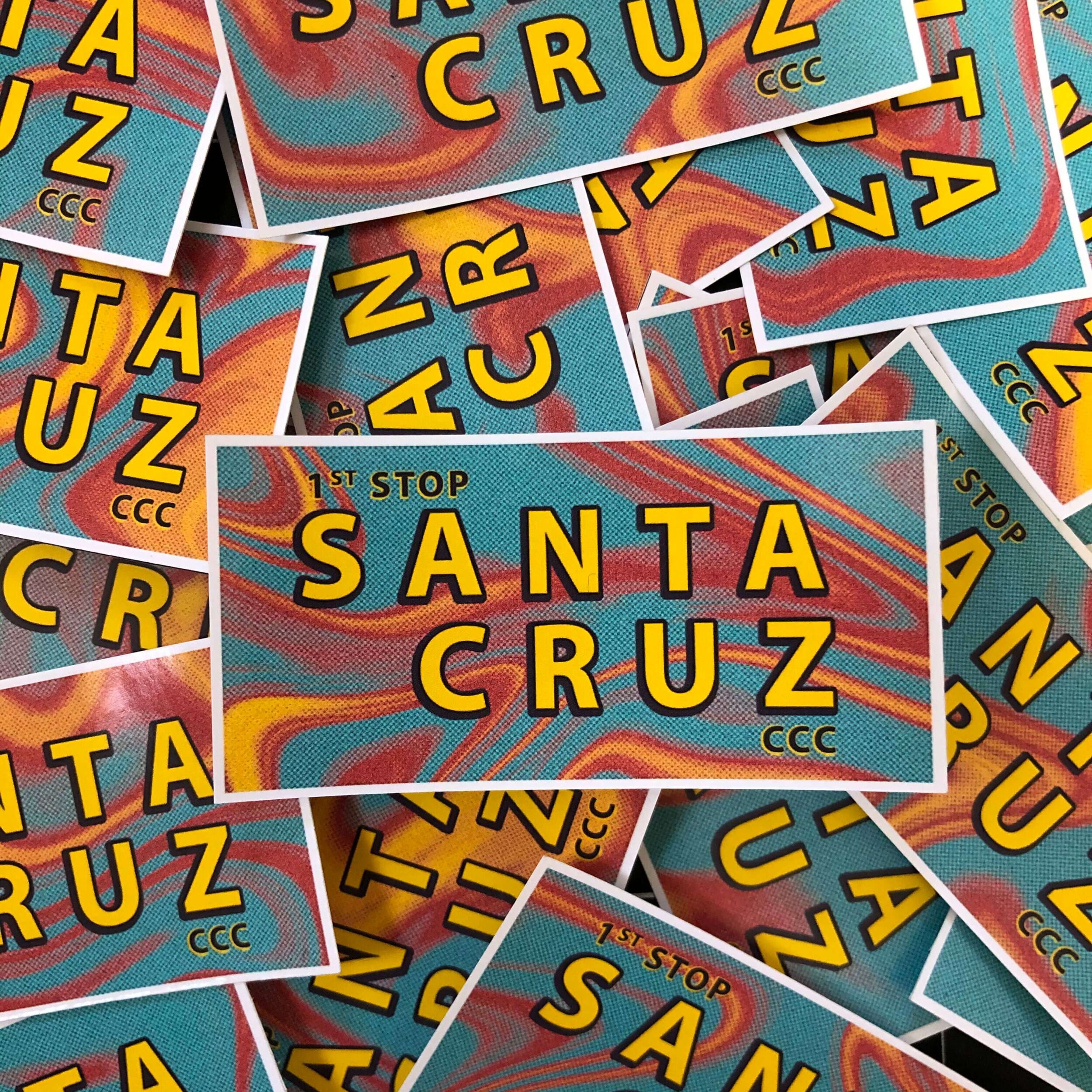 Santa Cruz Sticker
