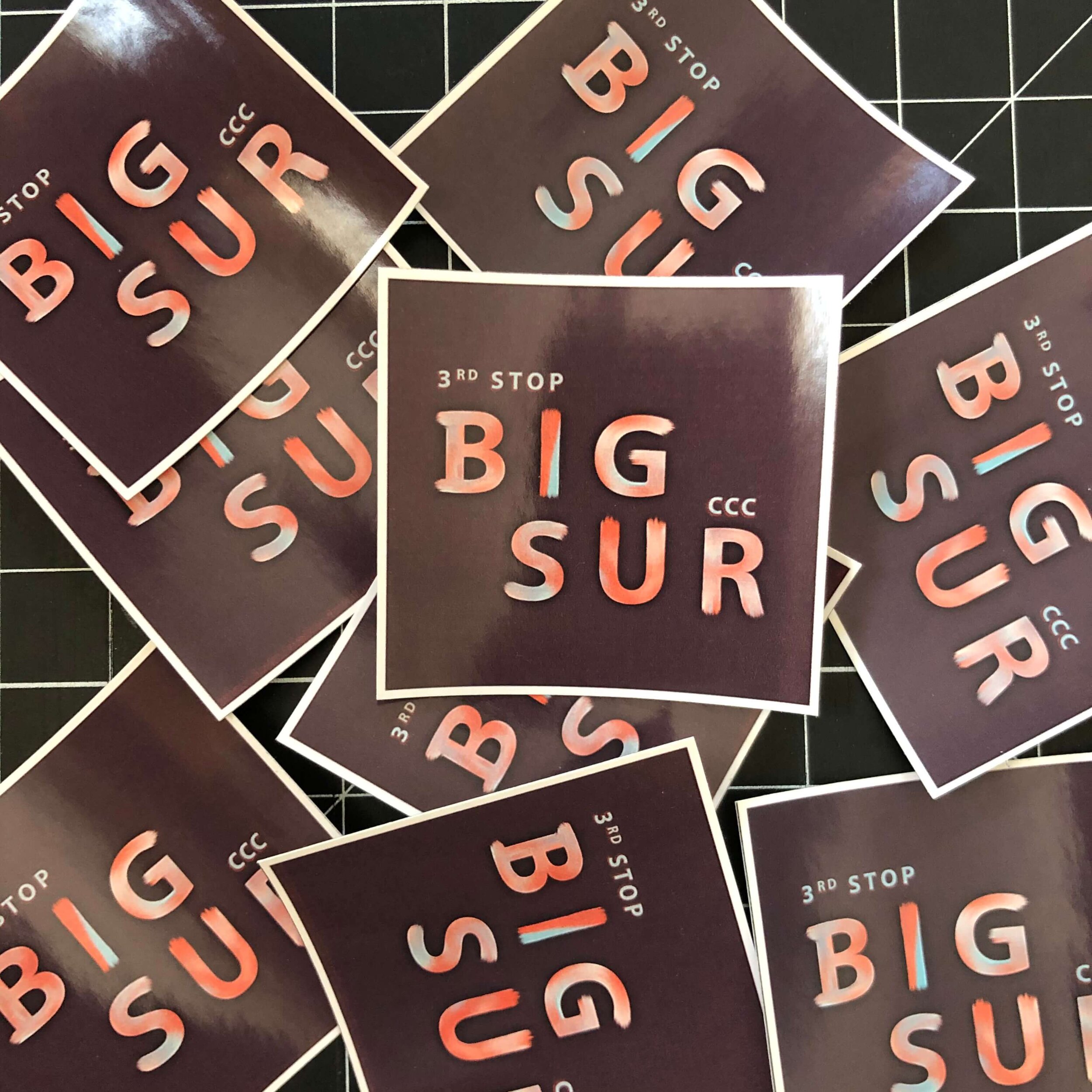 Big Sur Sticker