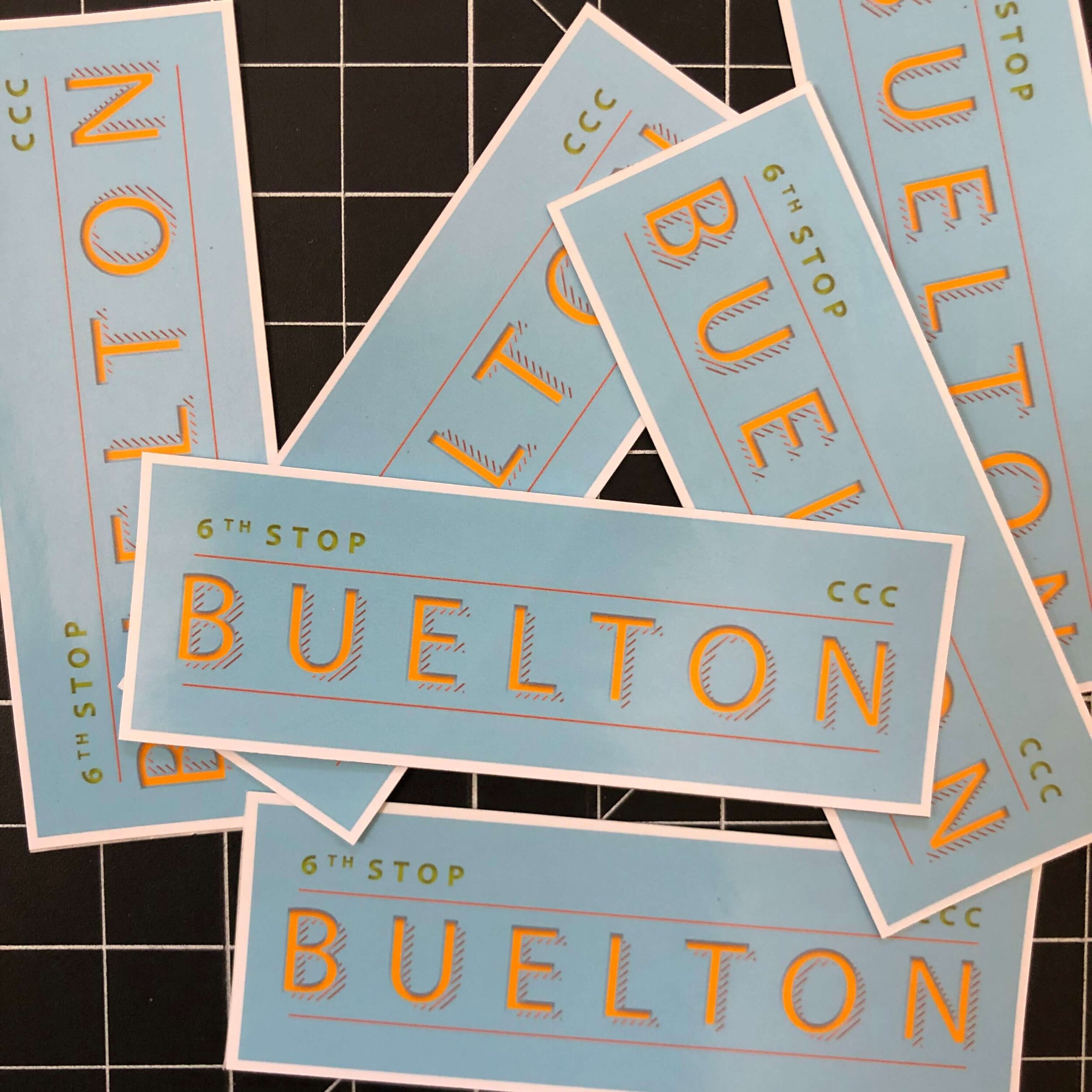 Buelton Sticker