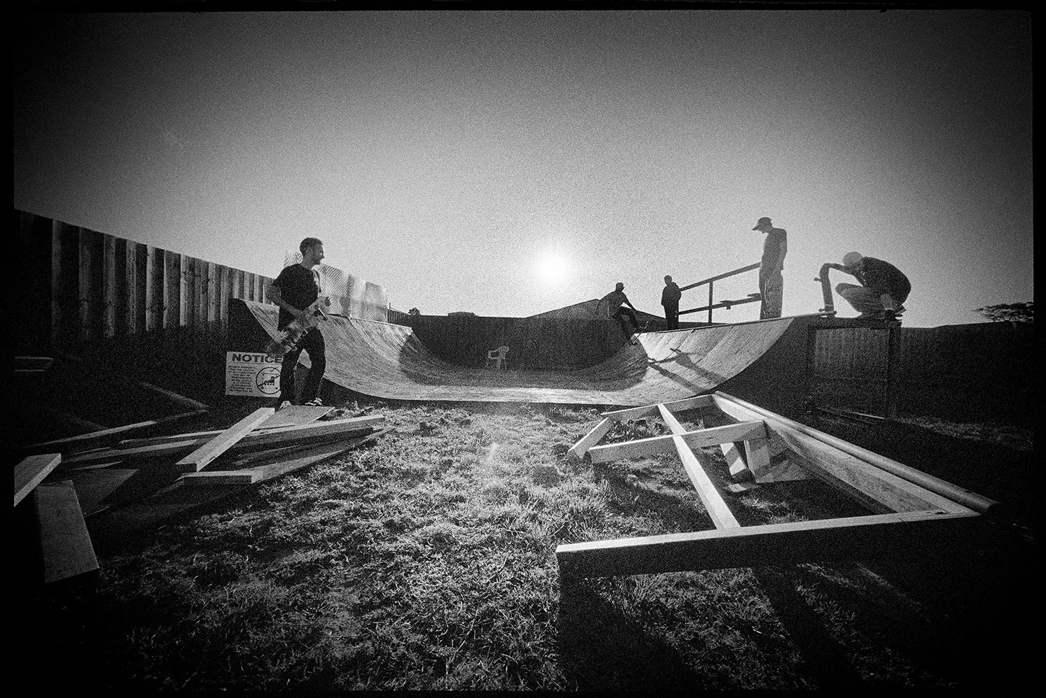 Black Beauty Ramp, Bairnsdale, VIC, Silver Gelatin Print, 50.8cm x 60.1cm, 1/5