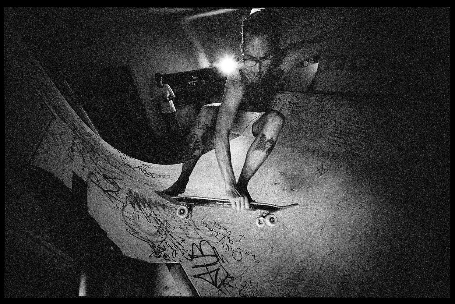 Rick, Frontside Air, Bondi, NSW, Silver Gelatin Print, 50.8cm x 60.1cm, 1/5