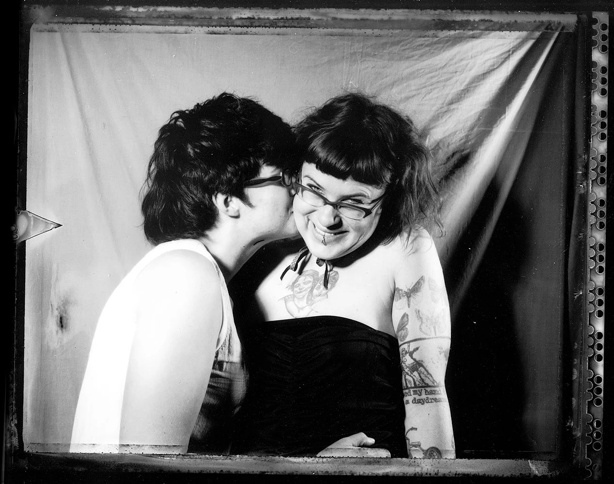 Untitled #4 (2007), Polaroid 665 (Polapan PN), 8.6 cm x 10.8cm
