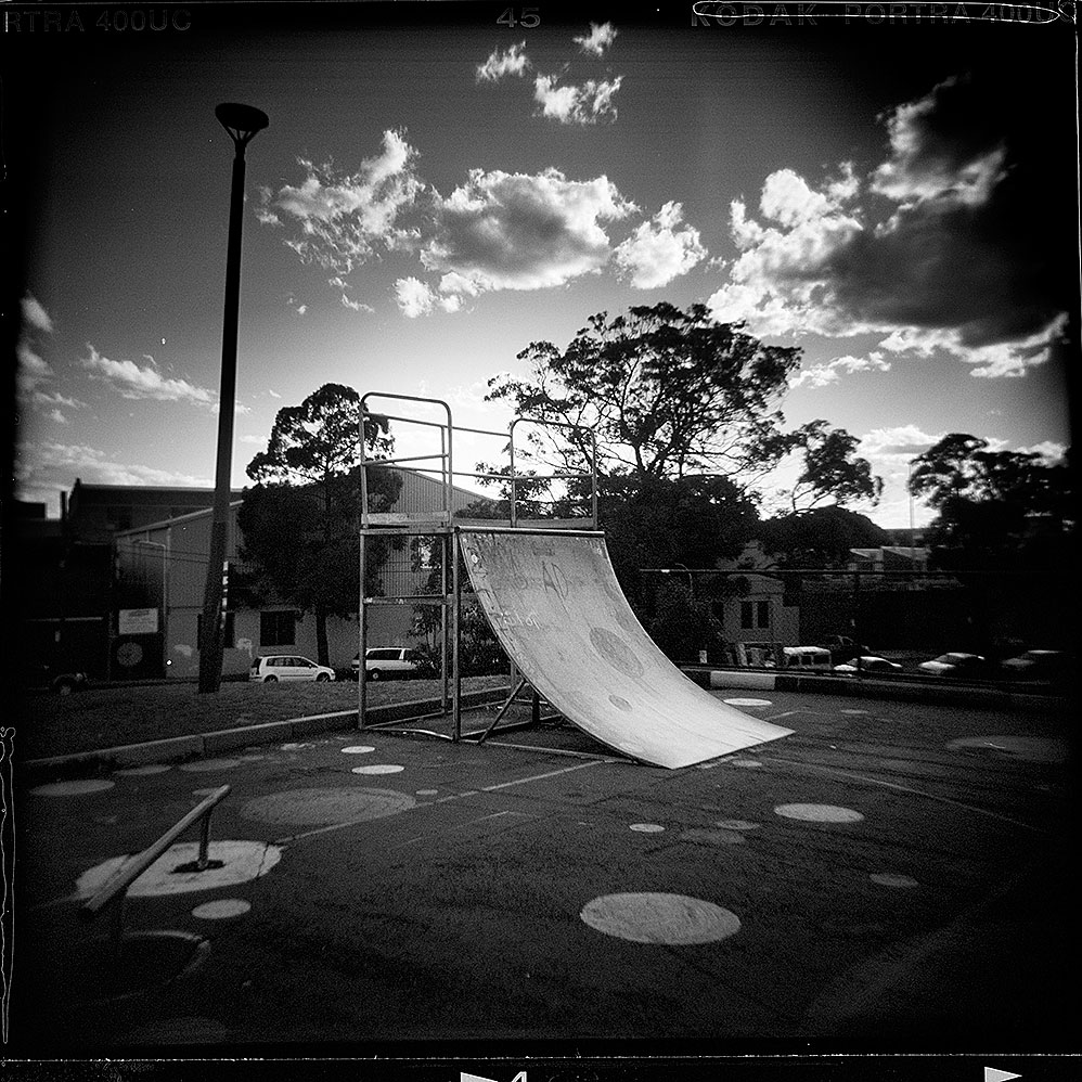 Fernside Ramp, Waterloo, NSW (2006), Archival Pigment Print, 59.4cm x 84.1cm