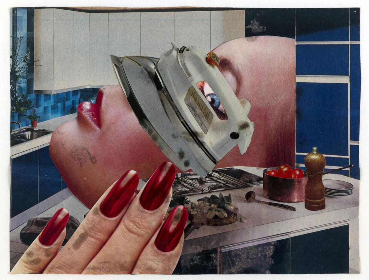 Linder, Untitled ,1978, photomontage, 18 x 23.5 cm