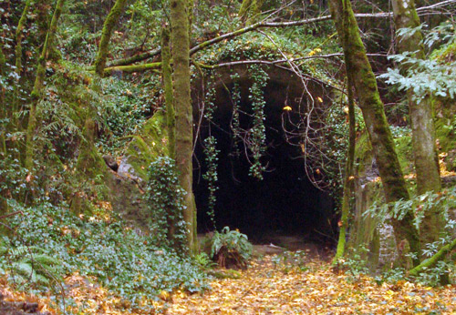 North end of Summit Tunnel, 2012 Over 30 Chinese railroad workers were killed in explosions in 1879 caused by the seepage of oil and gas out of the walls of the tunnel as it was constructed over 6,100 feet through the mountain. Some say that the hungry ghosts of those Chinese killed in the tunnel continue to haunt these mountains.