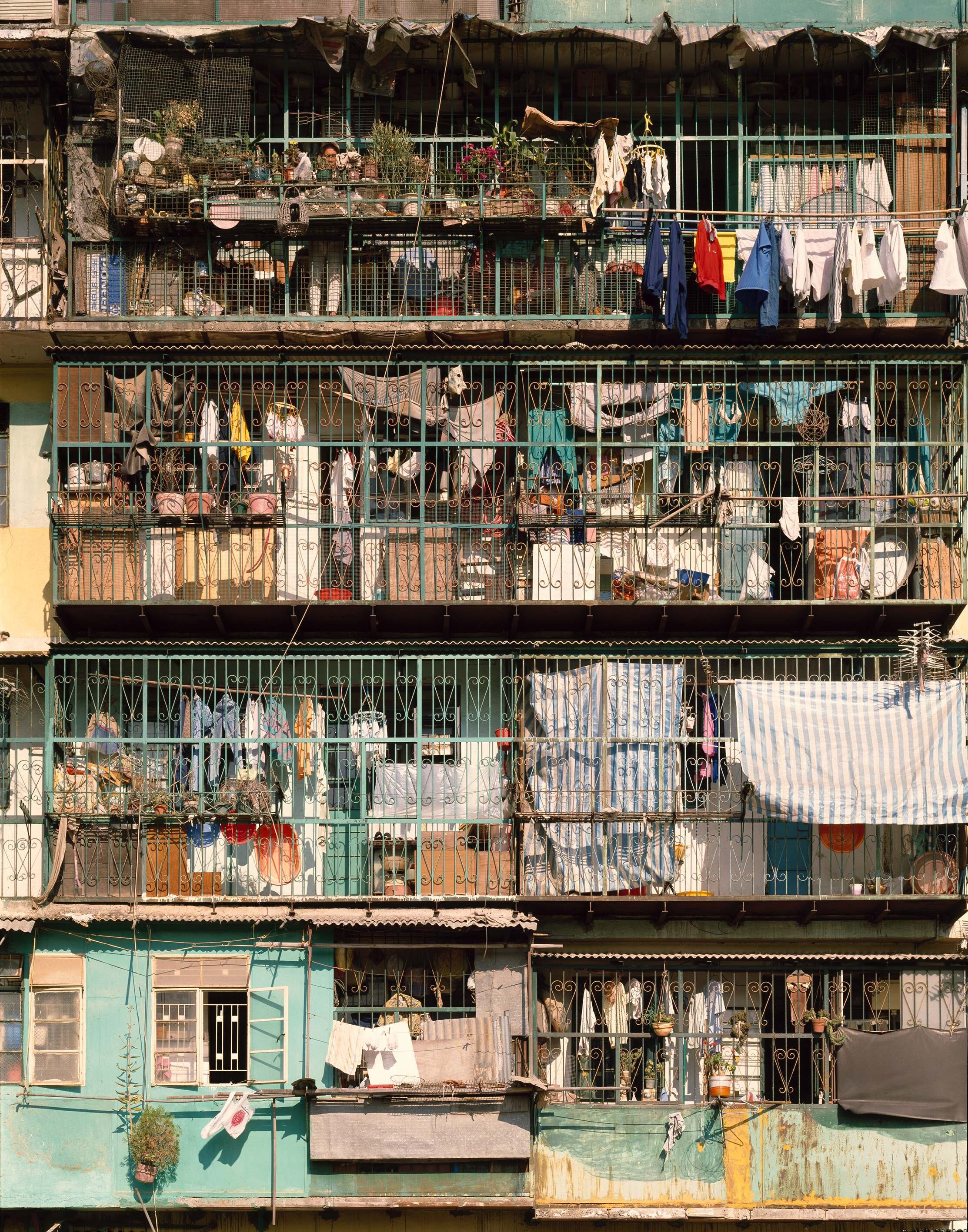 Ian Lambot 'Caged Balconies #1' Hong Kong 1990_Courtesy of Blue Lotus Gallery_j.jpg