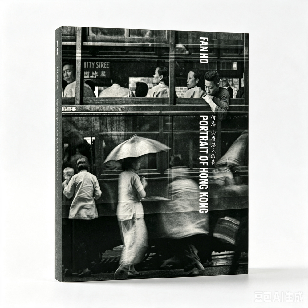 Photo-book: Portrait of Hong Kong 念香港人的舊| Fan Ho 何藩— Blue