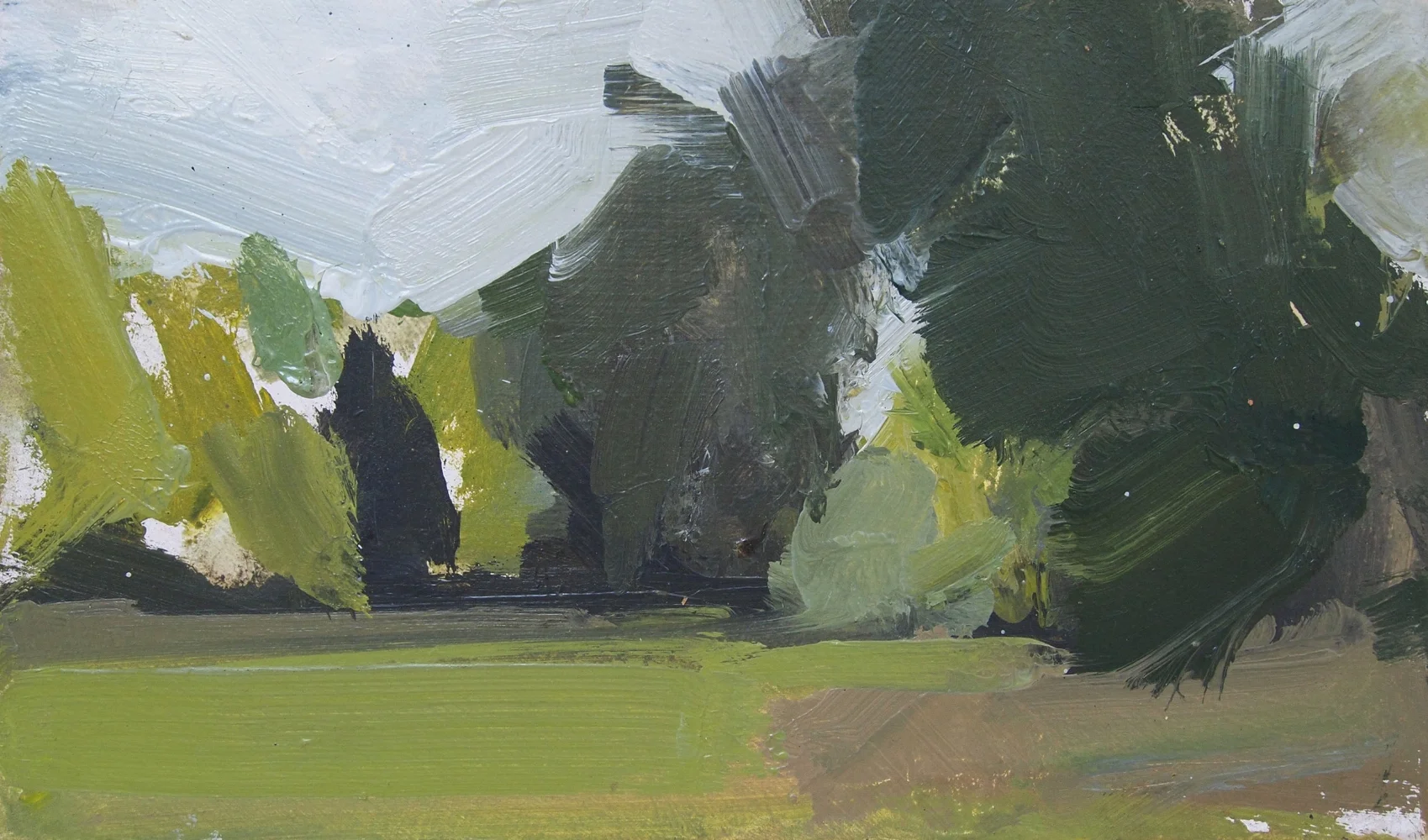 September 2016, oil on board