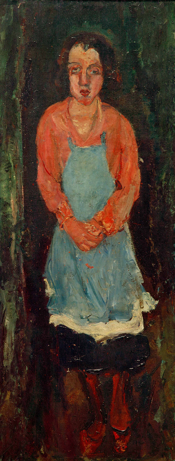 Chaïm Soutine, Cook with Blue Apron (La Cuisinière en tallier bleu), c.1930