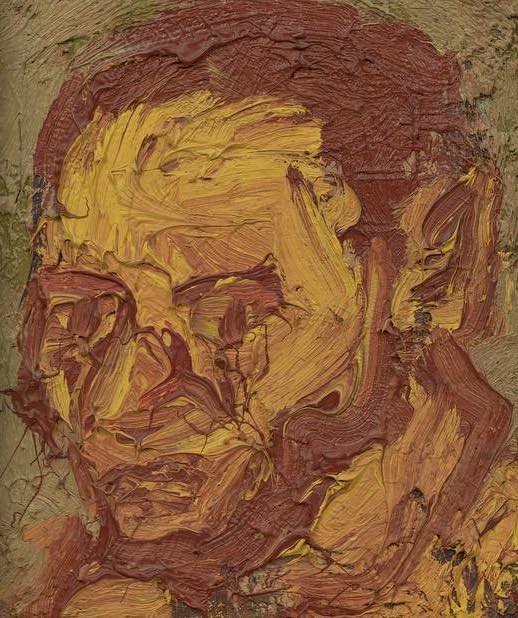 Leon Kossoff, Self-Portrait, 1971