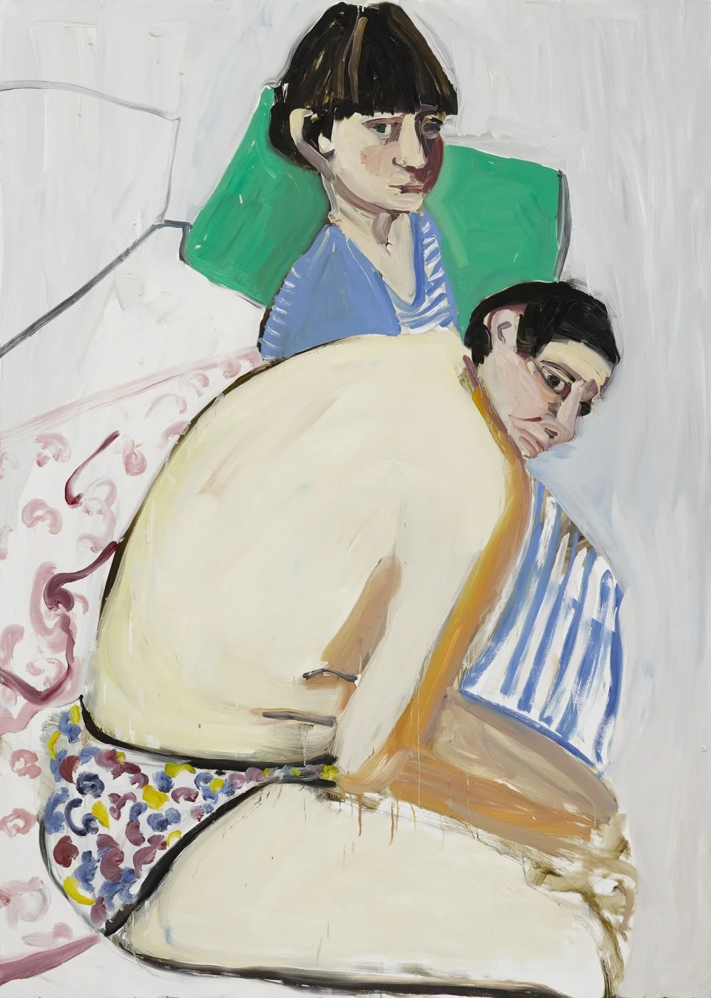 Chantal Joffe, The Squid and the Whale, 2017