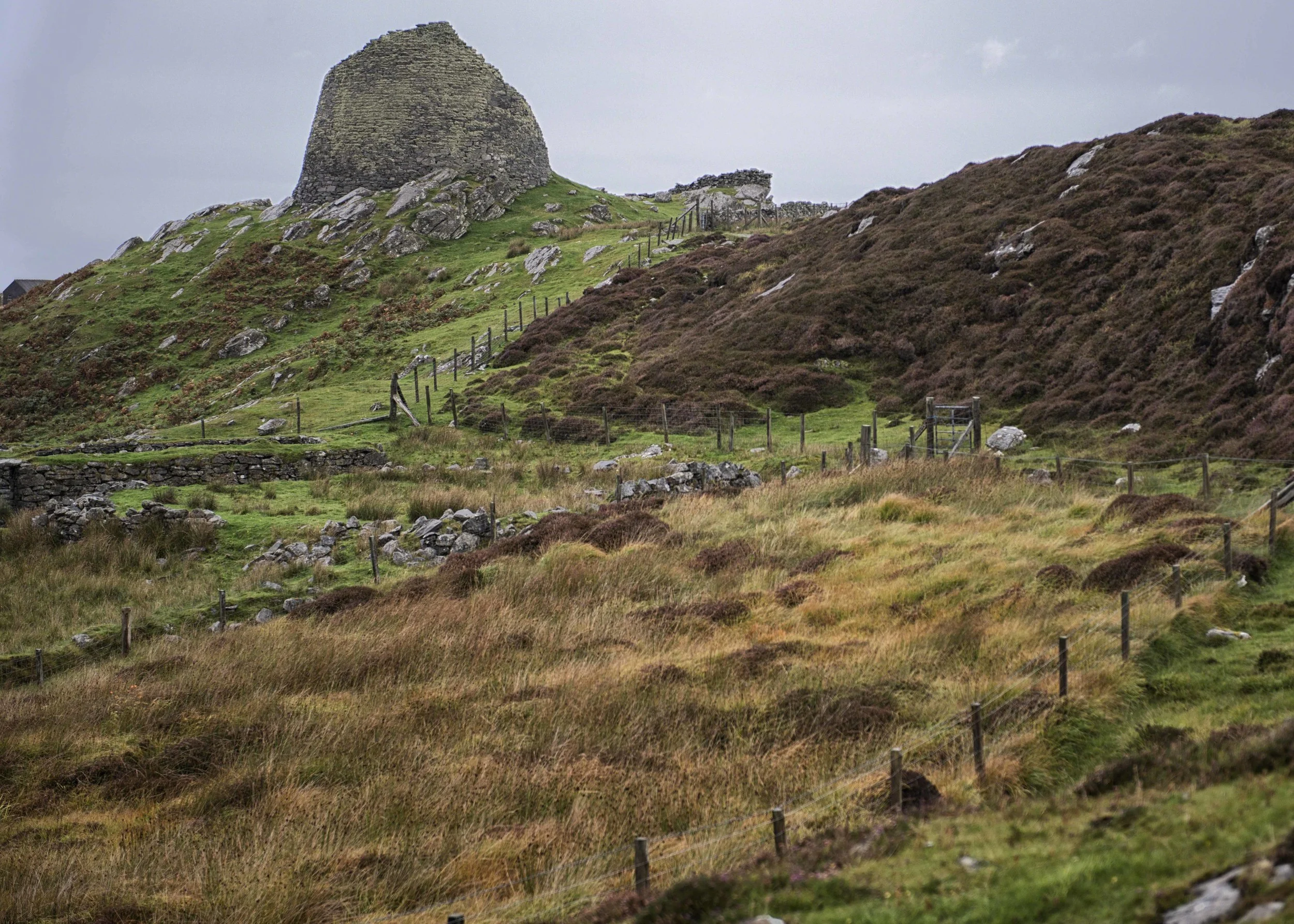 56. Likewise Dun Carloway Broch towers over the countryside of Lewis