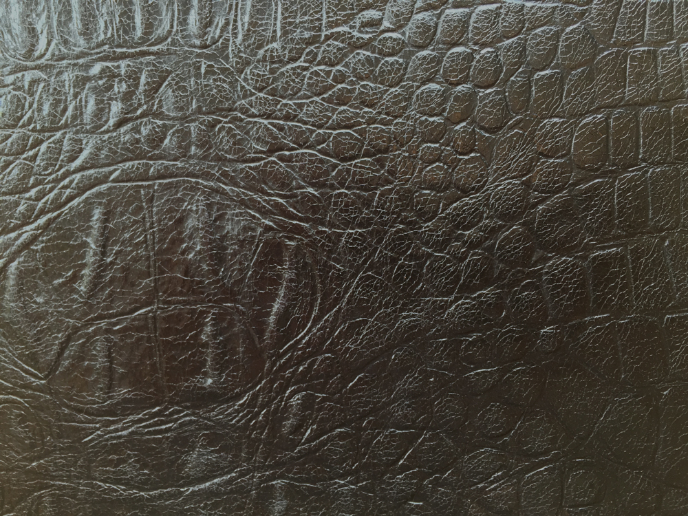 Standard Leather - BLACK CROC
