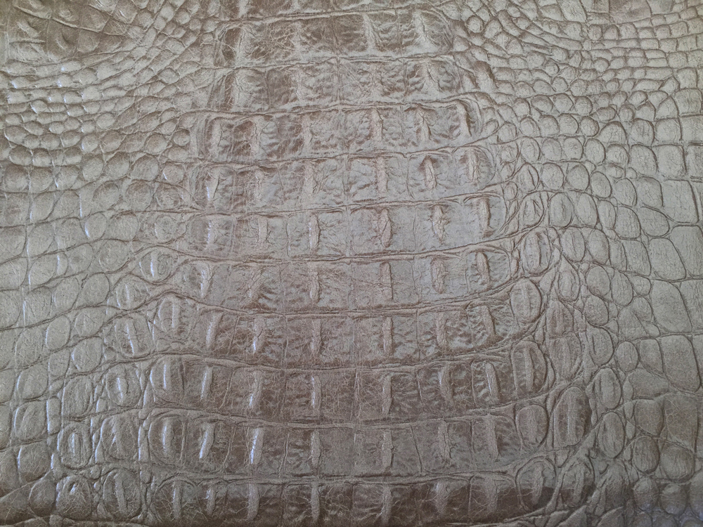 Standard Leather - CROC TAUPE