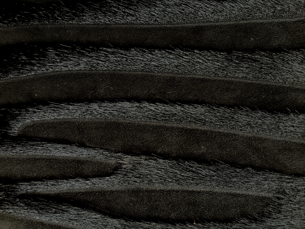 Semi Exotic - HAIR ON HIDE BLACK