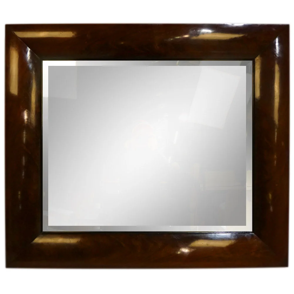 MAHOGANY CURL MIRROR Dimension: W 112cm x H 97cm