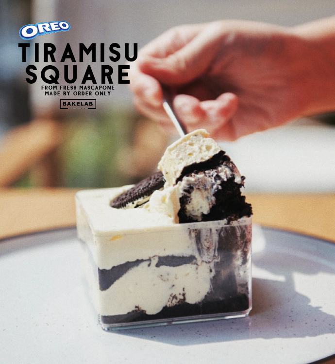 Oreo cheese tiramisu